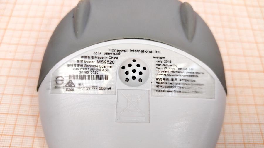 077-194-002 Сканер штрих-кода Honeywell MS9520 USB/TTL232 #8