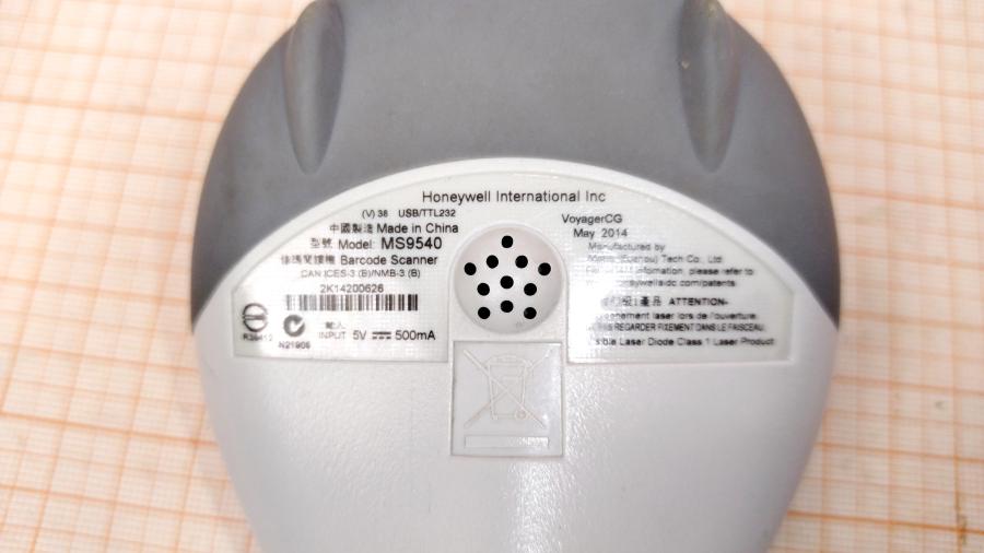 077-193-003 Сканер штрих-кода Honeywell MS9540 USB/TTL232 #8