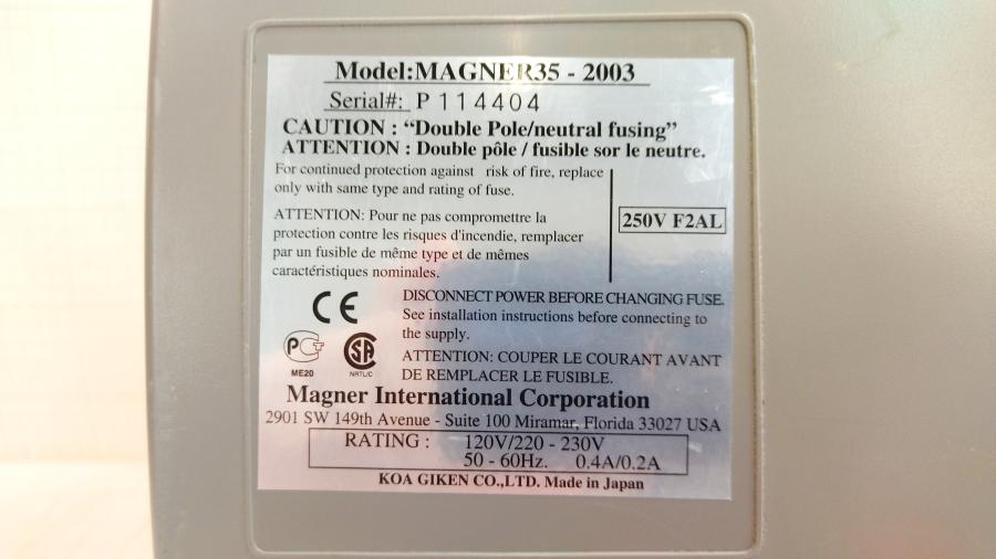 077-001-009 Счетчик купюр MAGNER 35-2003 #12