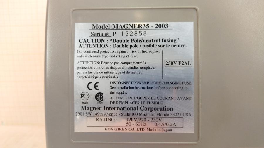 077-001-020 Счетчик купюр MAGNER 35-2003 #11