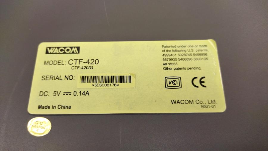 157-049-001 Графический планшет WACOM CTF-420/G #5