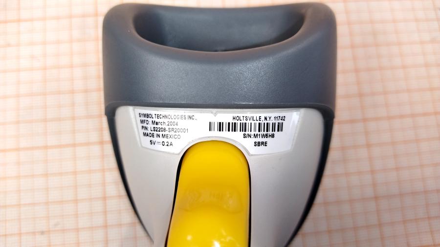 114-981-001 Сканер штрих-кода SYMBOL LS2208-SR0001 #5