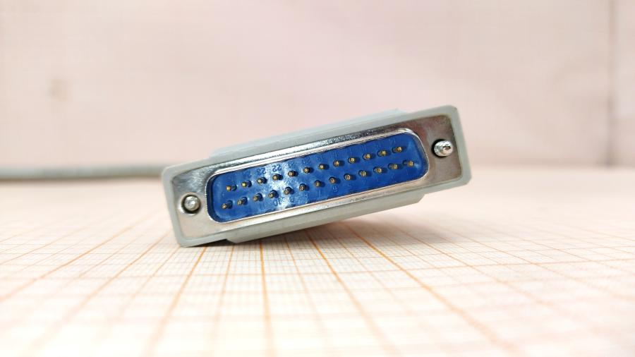 114-987-001 Кабель интерфейсный  V.35 Winchester (F) - DB25 (M) 0.5M #5