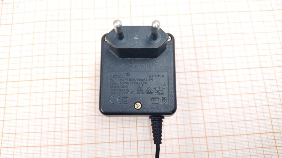 111-385-003 СЗУ для мобильных устройств NOKIA ACP-7E #4