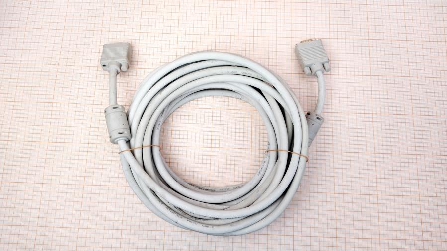 114-995-001 Кабель SVGA 15M/15M  VGA 15M - VGA 15M 10m #1