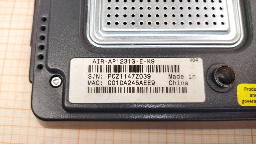 089-334-001 Точка доступа CISCO AIR-AP1231G-E-K9 #11