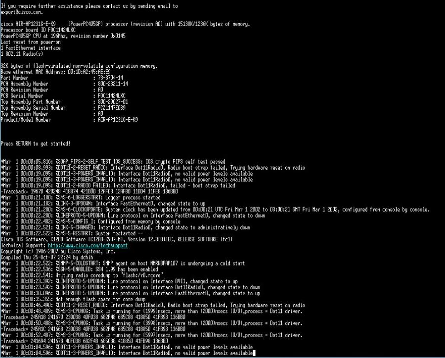 089-334-001 Точка доступа CISCO AIR-AP1231G-E-K9 #13