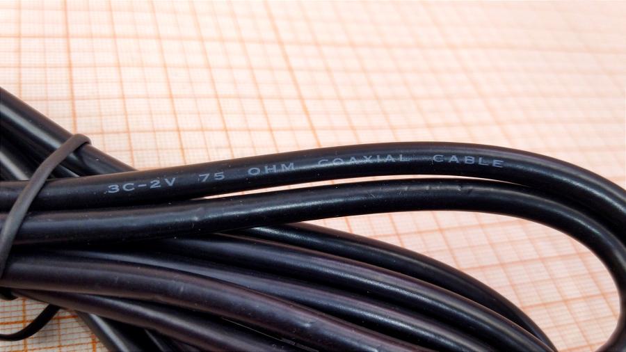 089-338-001 Кабель TV  3C-2V Coax (M) - Coax (M) 1.8m #3