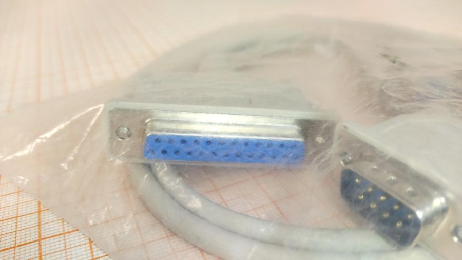 114-934-002 Кабель интерфейсный  DB25(F) + COM DB9(F) - COM DB9(M) 1M #2