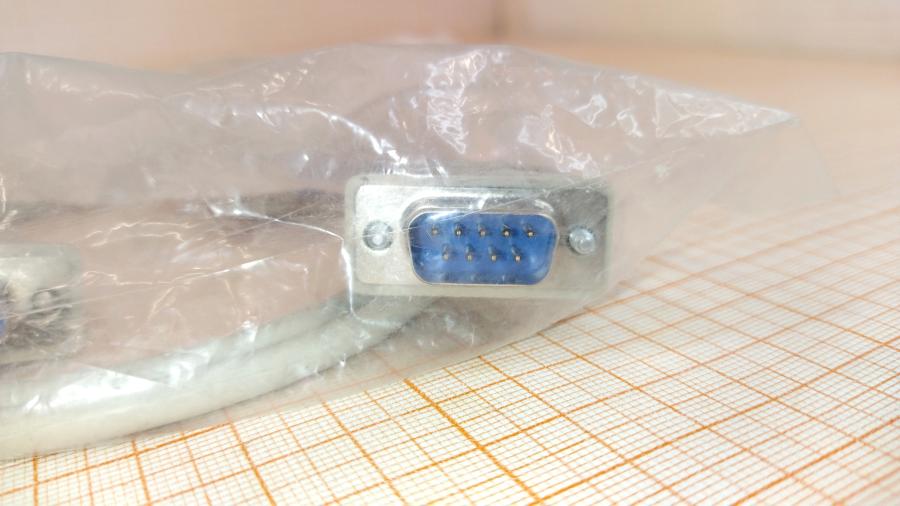 114-934-002 Кабель интерфейсный  DB25(F) + COM DB9(F) - COM DB9(M) 1M #4