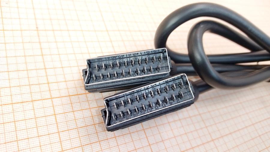 089-344-001 Кабель интерфейсный  SCART - SCART 1.5m #2