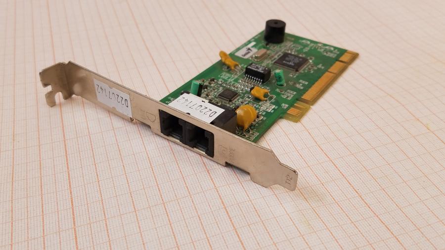 165-1004-001 Сетевая карта Genius GM56PCI-LA #1