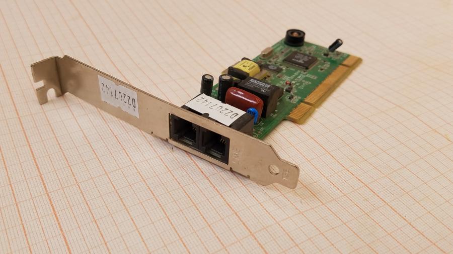 165-1004-002 Сетевая карта Genius GM56PCI-LA #1