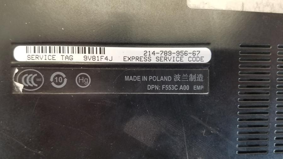 066-001-011 Ноутбук DELL Latitude E6400 (PP27L) #10