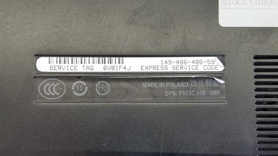 066-001-013 Ноутбук DELL Latitude E6400 (PP27L) #16