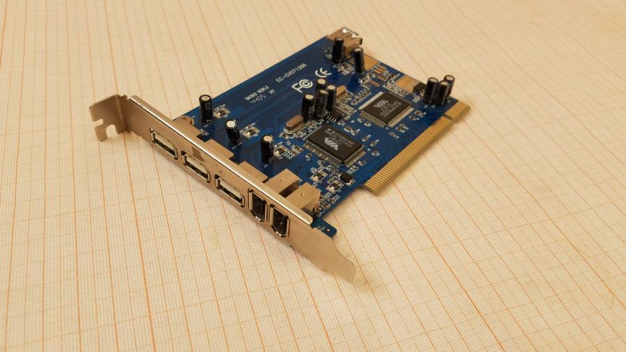 157-051-001 Контроллер PCI USB VIA COMBO DH302 EC-CV0712B6 #1