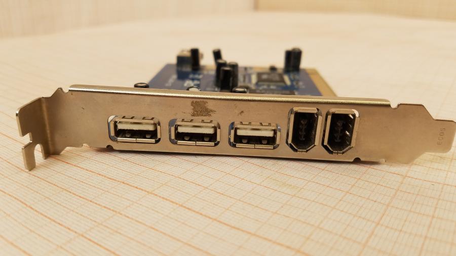 157-051-001 Контроллер PCI USB VIA COMBO DH302 EC-CV0712B6 #2