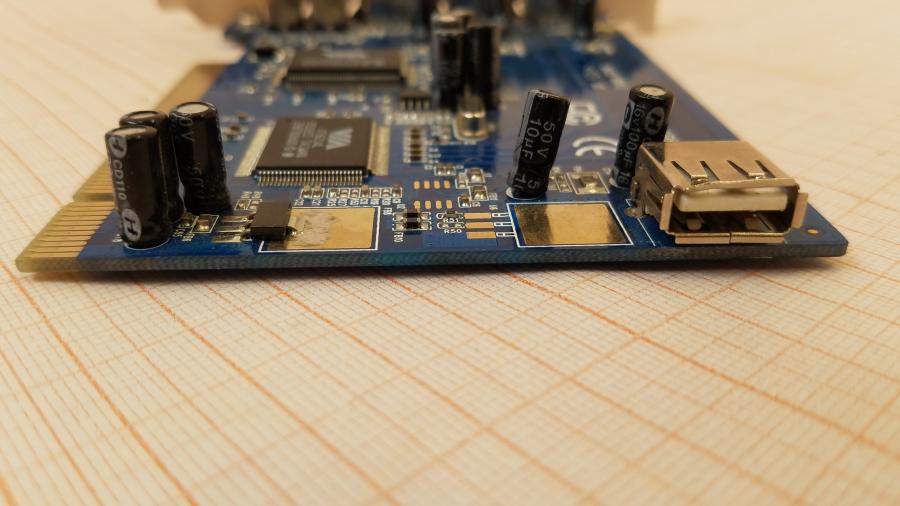 157-051-001 Контроллер PCI USB VIA COMBO DH302 EC-CV0712B6 #4