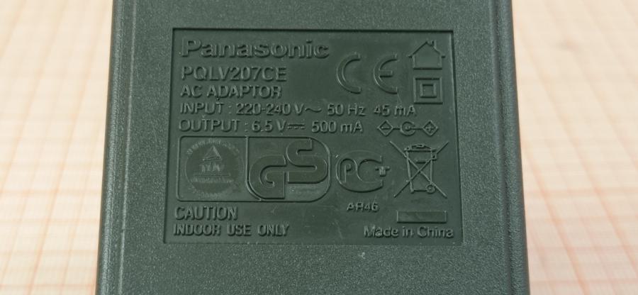 147-128-001 БП для телефонов PANASONIC PQLV207CE #7