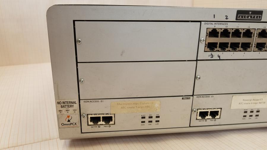 043-099-001 Шлюз VoIP Alcatel-Lucent OmniPCX Enterprise XXL #4