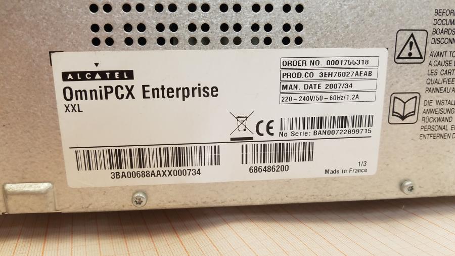 043-099-001 Шлюз VoIP Alcatel-Lucent OmniPCX Enterprise XXL #7