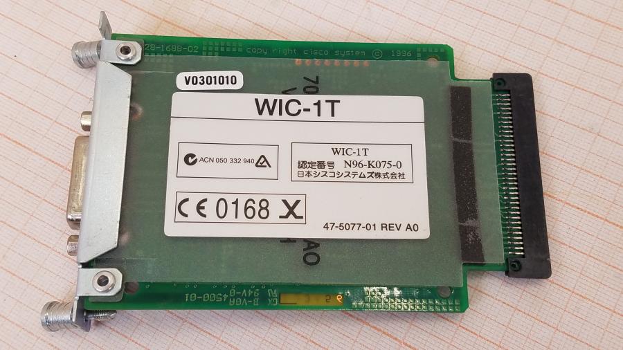 054-045-001 Интерфейсный модуль CISCO WIC-1T #3