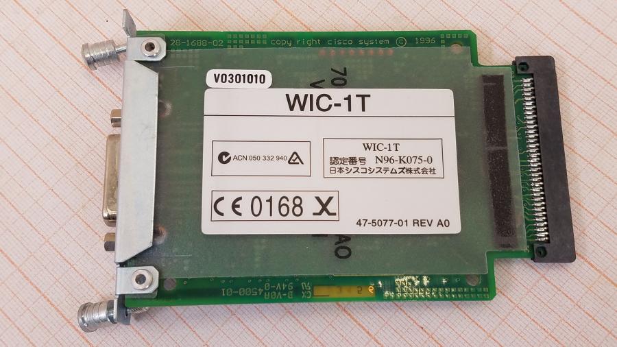 054-045-002 Интерфейсный модуль CISCO WIC-1T #6