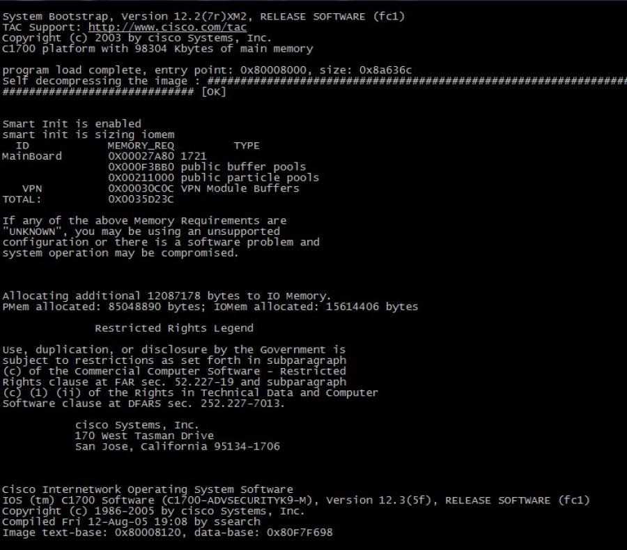 098-020-001 Маршрутизатор CISCO 1721 #13