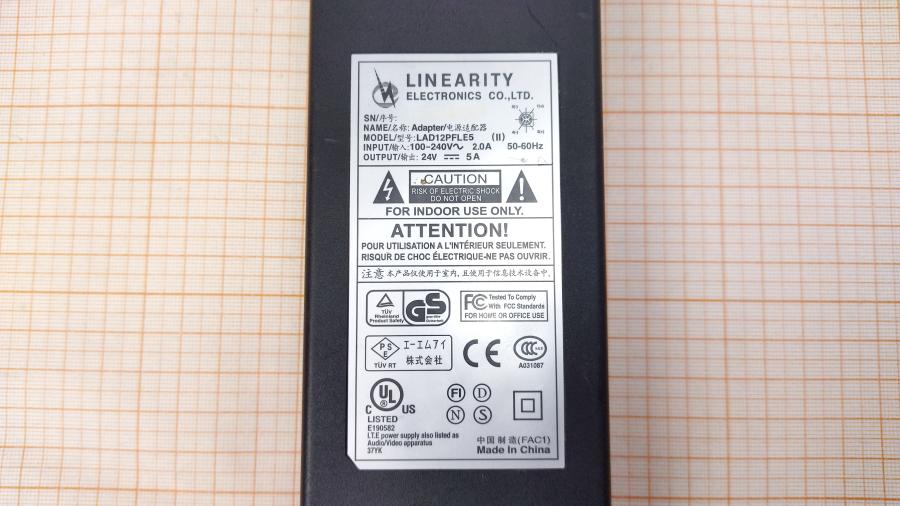 098-024-001 Блок питания (БП) LINEARITY LAD12PFLE5 #3