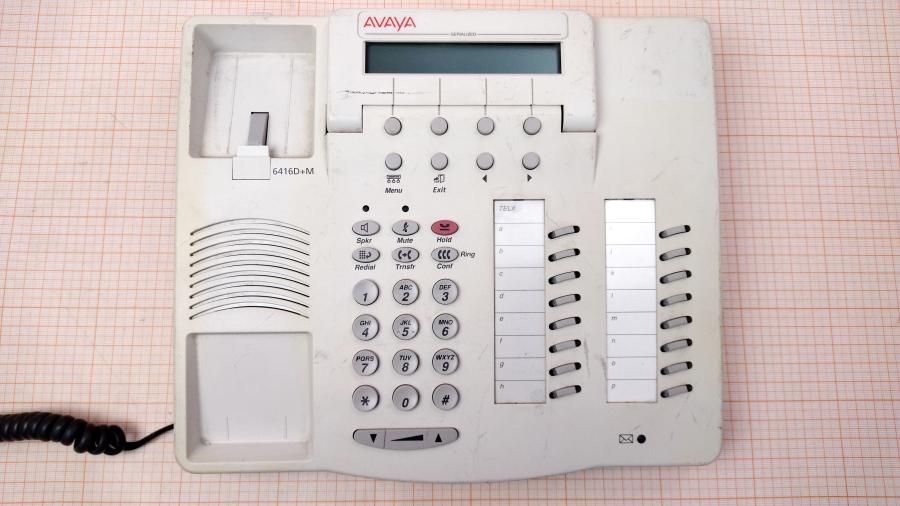 098-031-001 Телефон системный AVAYA 6416D+M #2