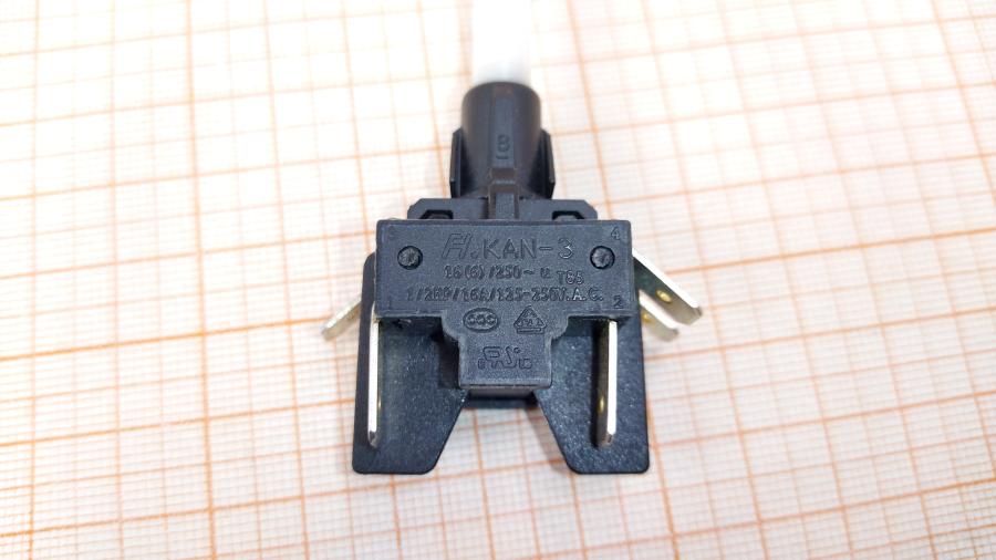 098-036-001 Выключатель кнопочный с фиксацией  KAN-3 #3