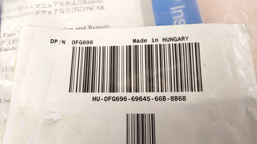 098-061-001 Интерфейсный модуль DELL 0FG696 #3