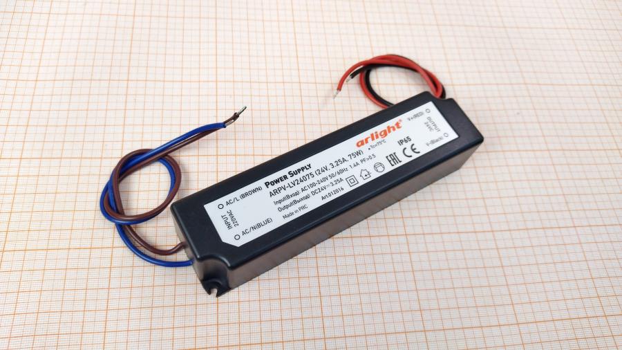 098-076-001 Блок питания для светодиодной ленты Arlight ARPV-LV24075 #1