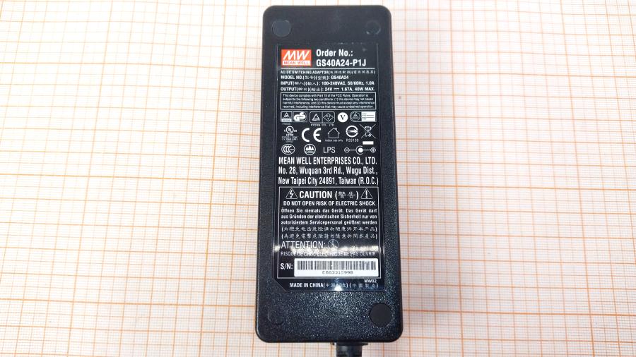 116-031-001 Блок питания (БП) MEAN WELL GS40A24-P1J #2