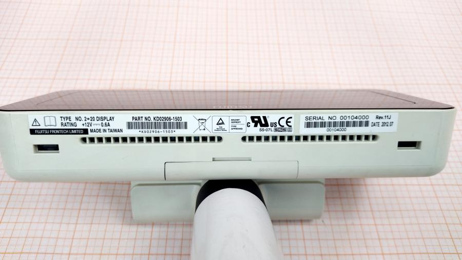 098-078-001 Дисплей покупателя FUJITSU KD02906-1503 #7