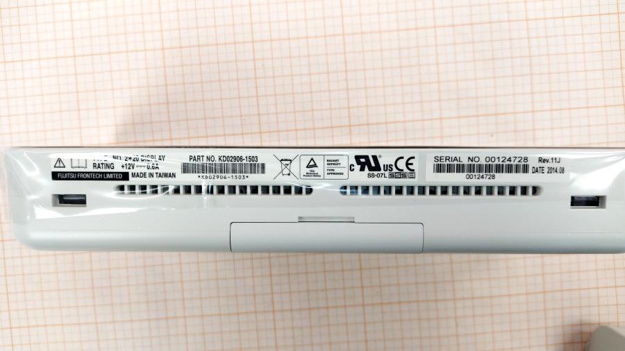 098-078-002 Дисплей покупателя FUJITSU KD02906-1503 #4