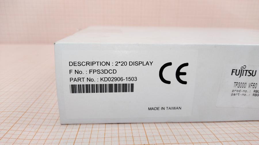 098-078-002 Дисплей покупателя FUJITSU KD02906-1503 #8