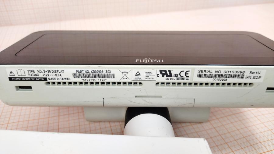 098-078-003 Дисплей покупателя FUJITSU KD02906-1503 #4