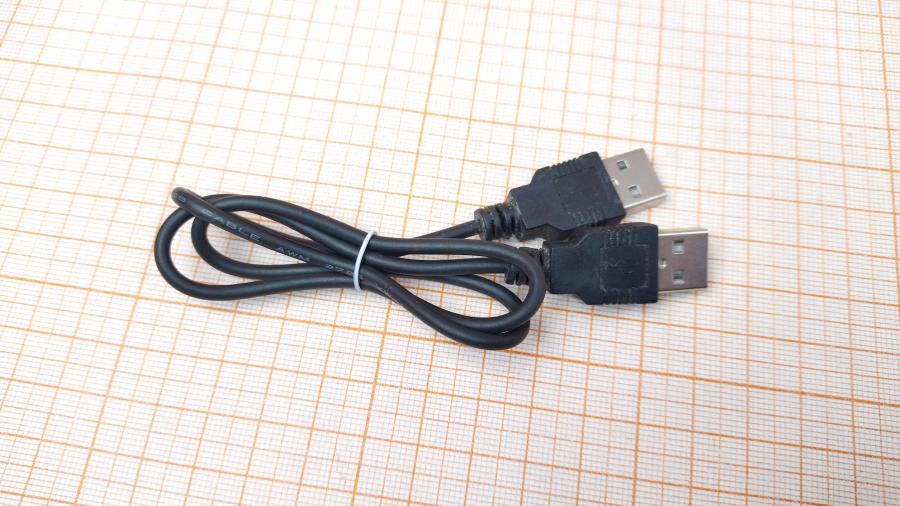 098-086-001 Кабель USB   USB A (M) -  USB A (M) 0.5M #1