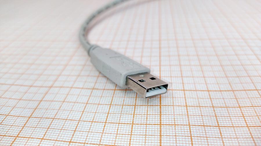 114-812-002 Кабель USB  USB A (M) - USB B (M) 3m blk/gry #2