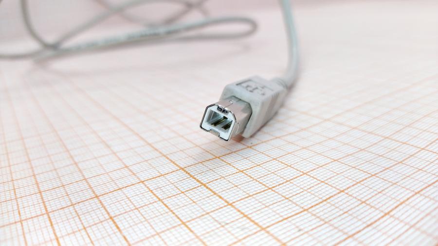 114-812-002 Кабель USB  USB A (M) - USB B (M) 3m blk/gry #3