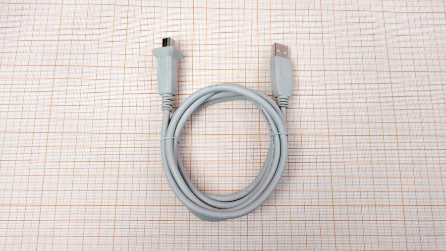 114-999-001 Кабель USB  USB A (M) - USB B (M) 1.5m gry #1