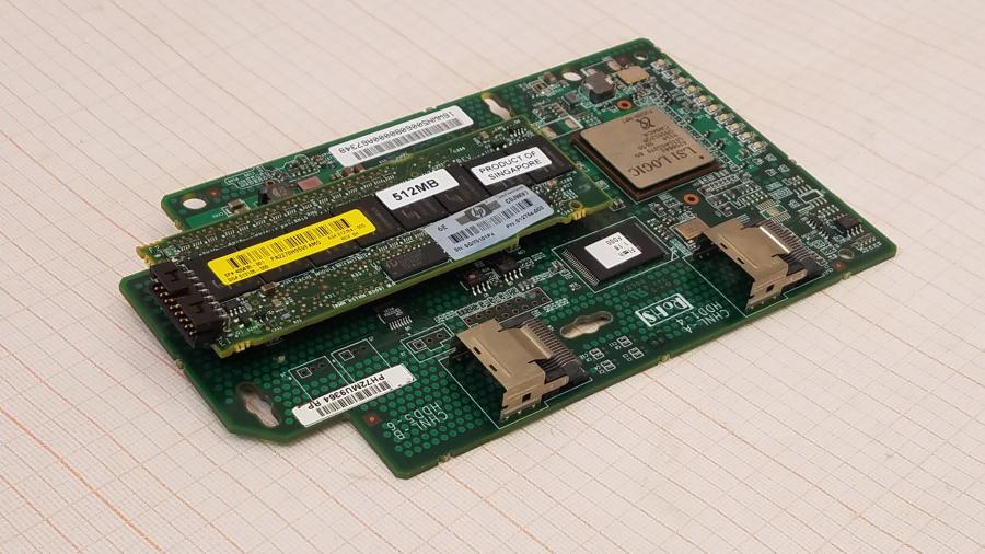 055-053-001 Контроллер PCI HP Smart Array P400i #1
