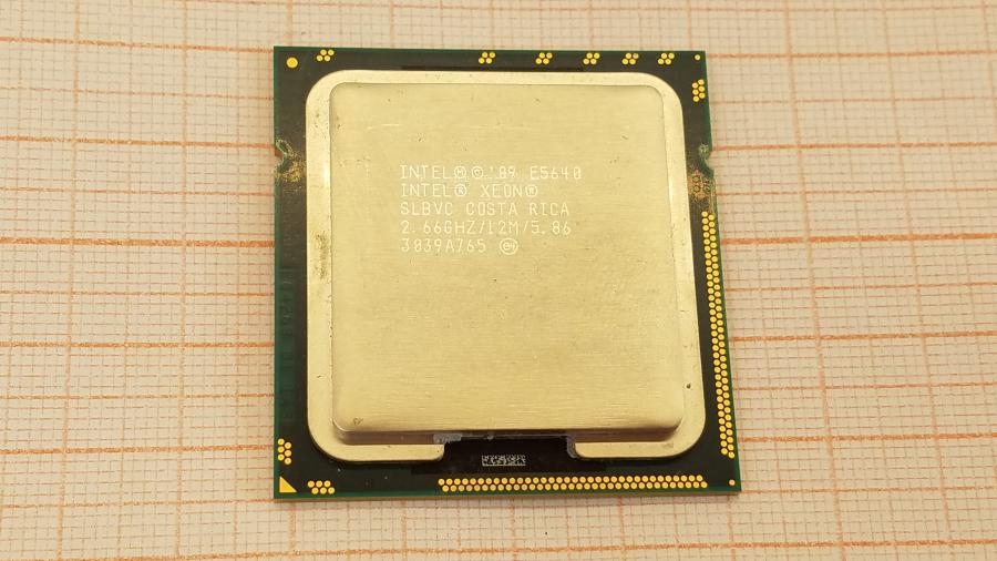 055-122-001 CPU Socket <1366> INTEL XEON E5640 #1