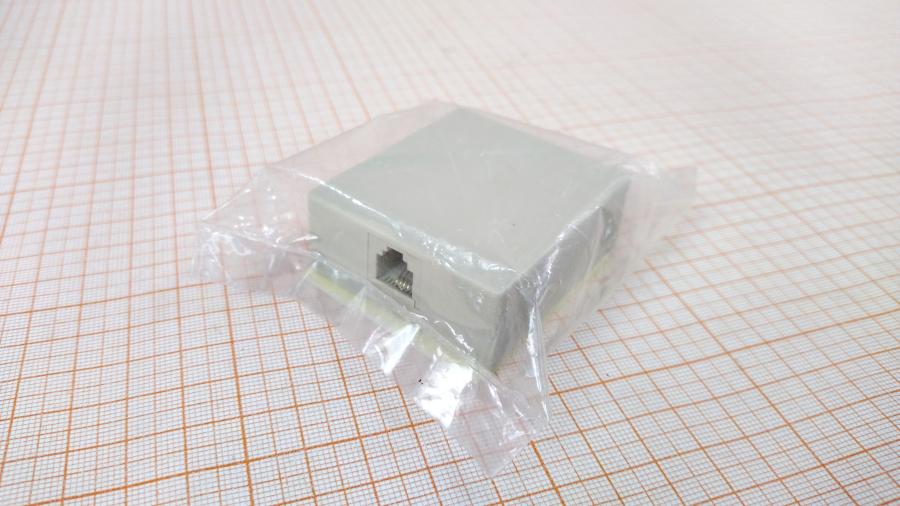 098-098-001 Телефонная розетка  1 порт RJ11(8p4c) #1