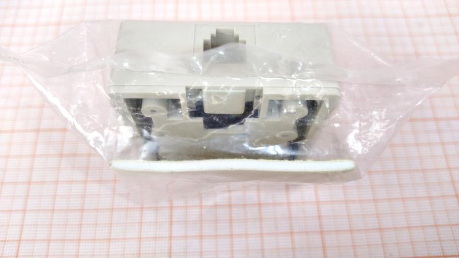 098-098-001 Телефонная розетка  1 порт RJ11(8p4c) #6