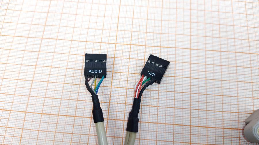 098-107-001 Интерфейсный модуль SAN SHING 2x USB 2.0 / 2x MiniJack 3.5 (SPK, MIC) #5