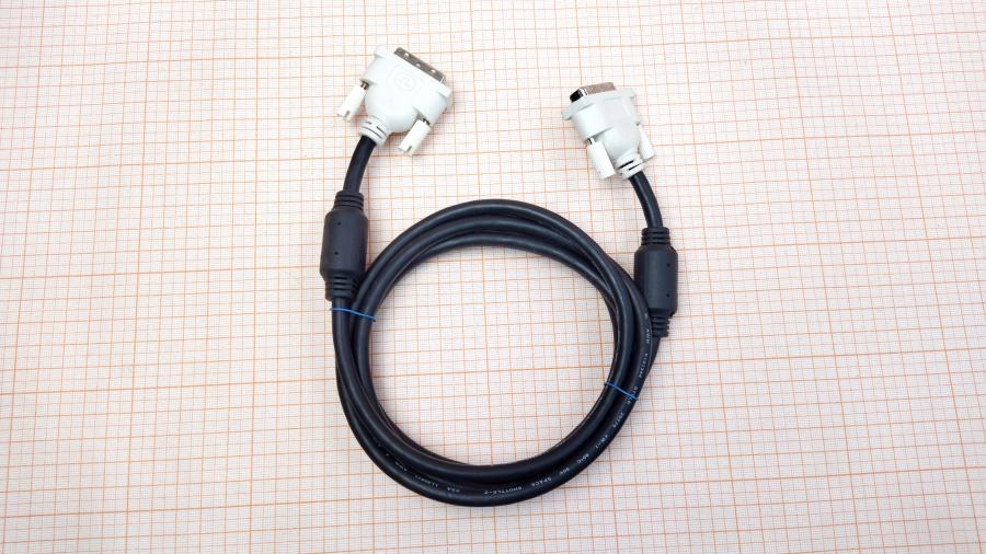 168-147-001 Кабель DVI для ЖК мониторов  DVI-D - DVI-D 1.8m Single link #1