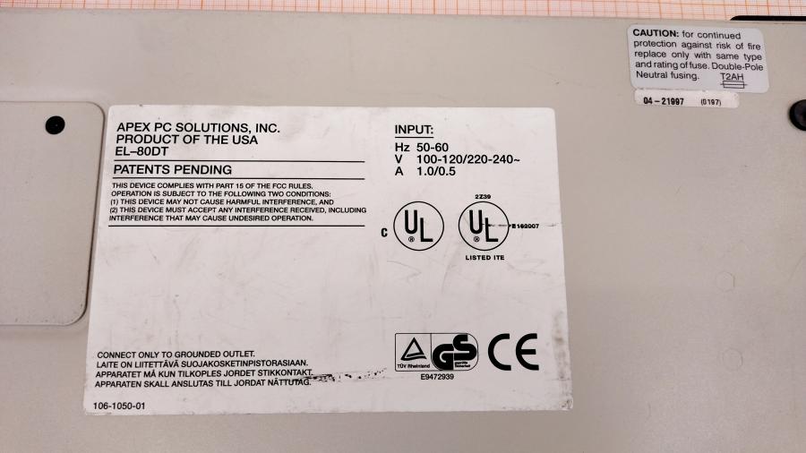 168-152-001 Свитч KVM  (Apex) OutLook EL-80DT #11