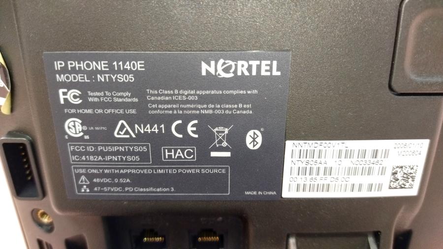 098-127-001 Телефон VoIP NORTEL 1140E #11
